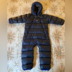 Patagonia Hi-Loft Down Sweater Infant Bunting Size 12-18 Months